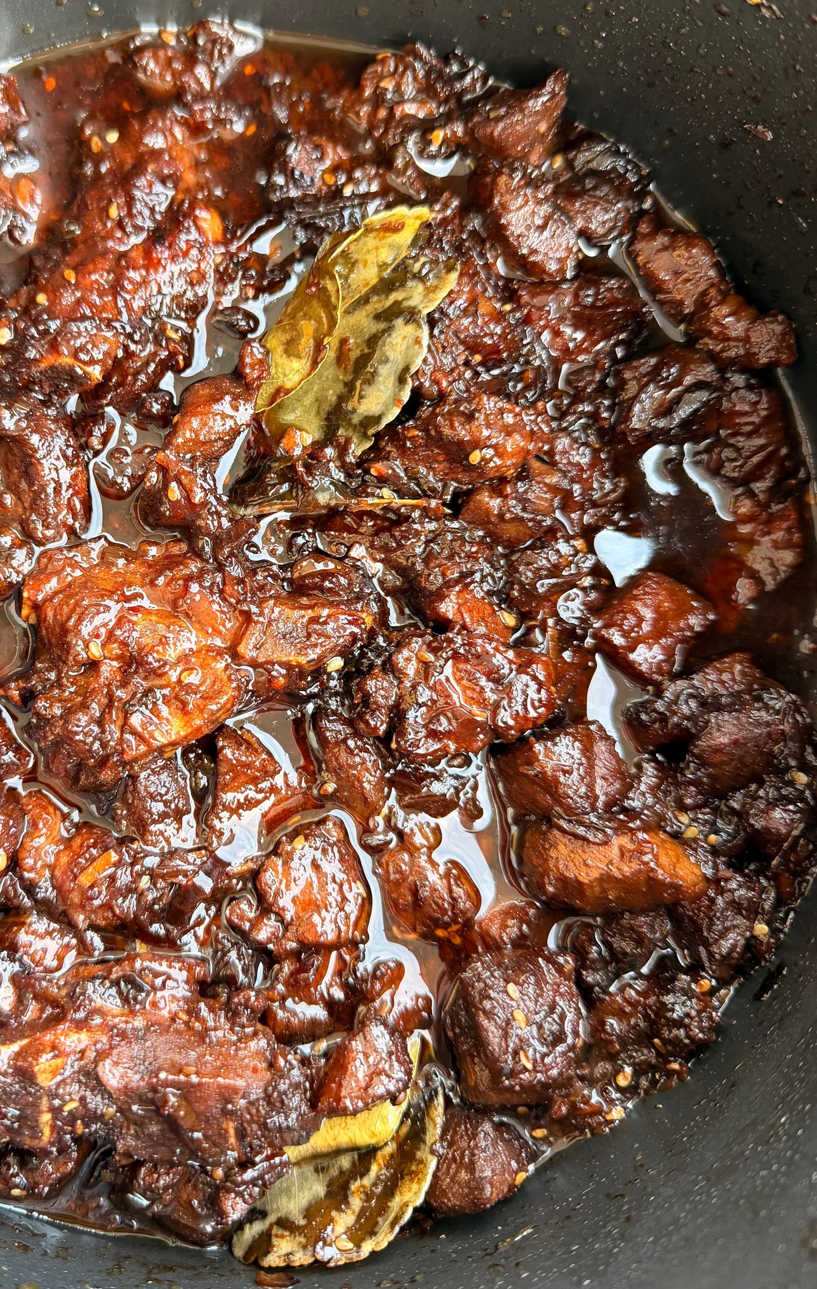 Porc au caramel et 5 épices du Levant