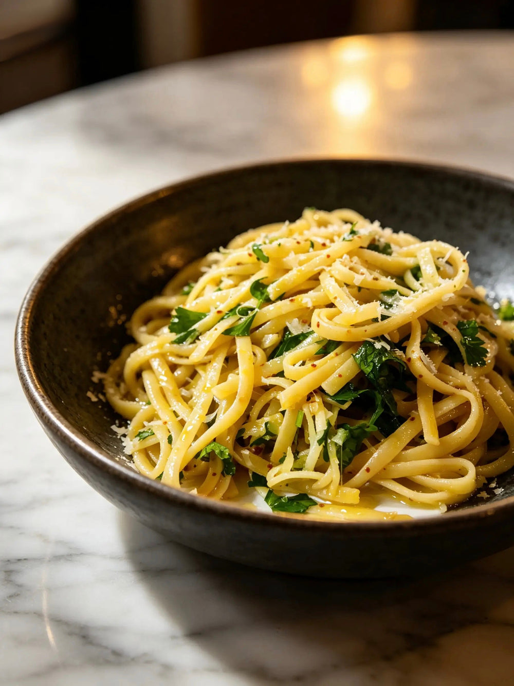 Linguine au piment d’Urfa